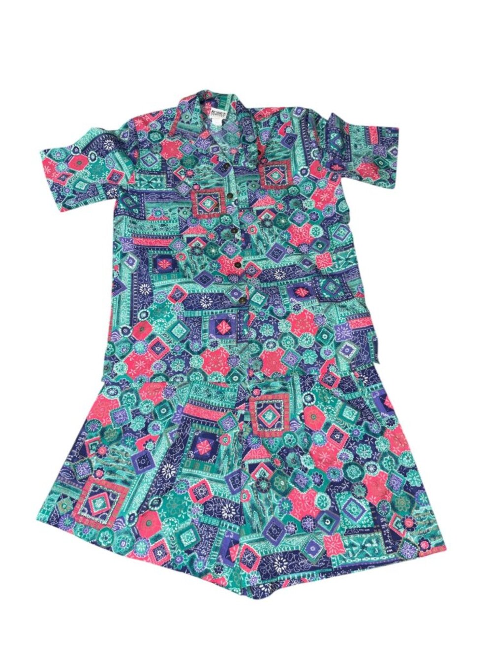 Koret Francesca Petites Small 100% Polyester Short Set